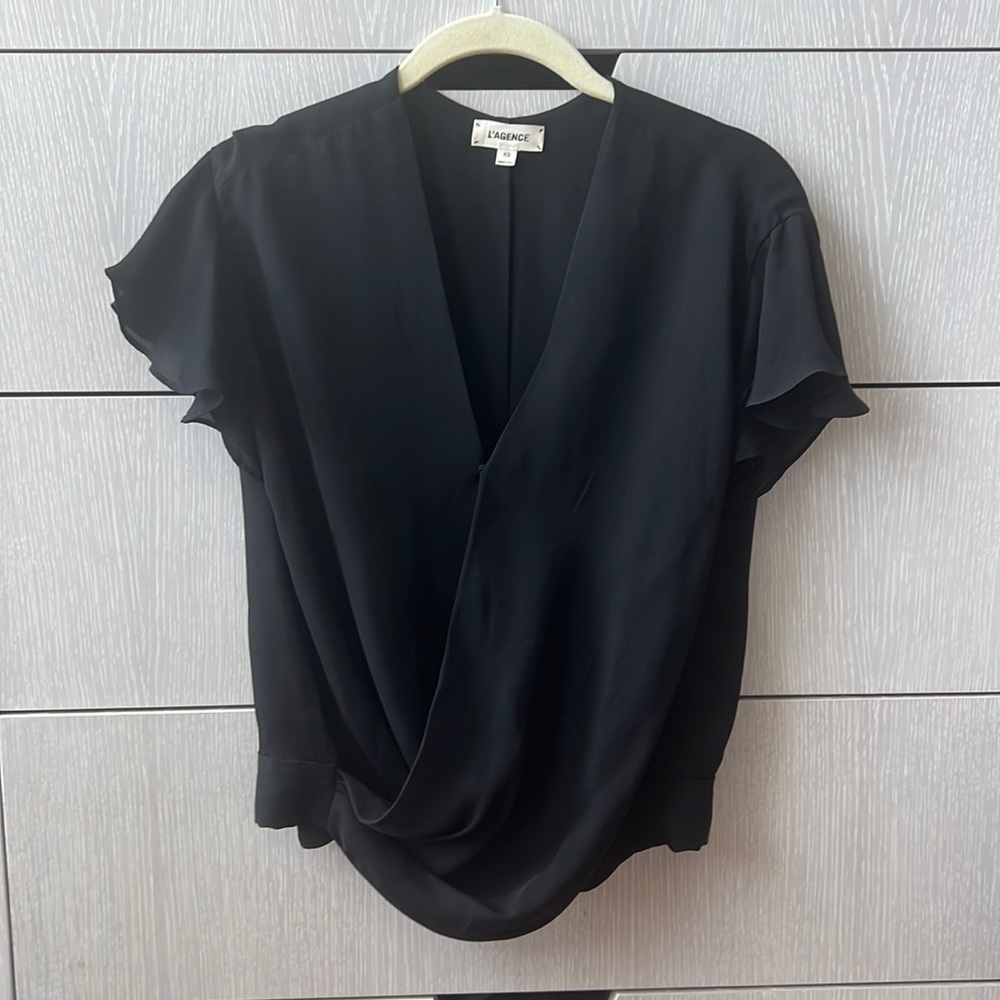 Black L’Agence Blouse